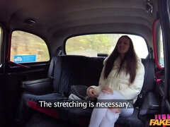 Slim Minx Gets Banged With Strap On 1 - Female Fake Taxi