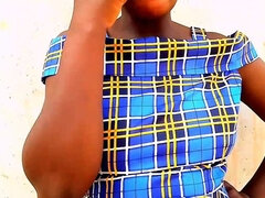 18, 素人, 黒人, アウトドア, 一人, ティーン