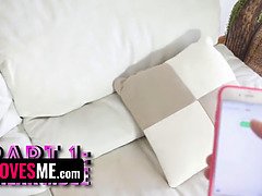 Gros cul, Sucer une bite, Éjaculation interne, Film complet, Hd, Pov, Tabou, Adolescente