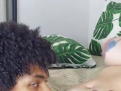 Anal, Cul, Éjaculation interne, Tir de sperme, Interracial, Chatte, Rousse roux, Tatouage
