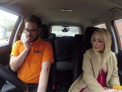 Jealous Twin Loves A Good Facial 1 - Fake Driving School