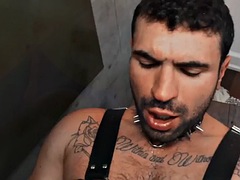 Anale, Bondage sadomaso, Piedi, Piede fetish, Gay, Capellona, Punto di vista pov, Tatuaggi