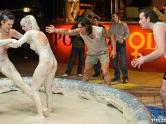 Adorable Stella and Terri's milf dirt