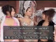 Brazilian lesbian teacher and her Japanese students 3