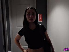 Interview new roommate: Blowjob, Doggy  Cowgirl Porn