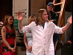 Blondynka, Dildo, Twarzowy, Hardcore, Pornstars, Publiczny, Tatuaż, Cycki