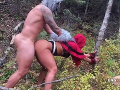 Leie, In den arsch, Grosser arsch, Grosse titten, Braunhaarige, Hundestellung, Selbstgemacht, Im freien