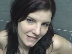 Amatoriale, Brunetta, Macchina, Pazza, Cieca, Fatto in casa, Punto di vista pov, Realtà