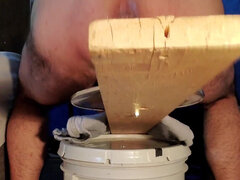 항문, 큰 엉덩이, 약간 뚱뚱한, 아빠, 딜도, 집에서 만든, 수음, 멕시코인