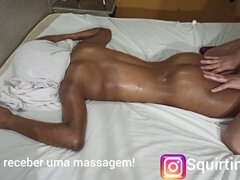 Czarny, Masturbacja, Orgazm, Drobna, Cipka