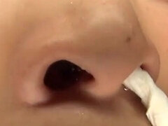 The Classroom Is Empty... and Ami Utada Drips Snot From Her Nose Straight Onto Your POV Screen