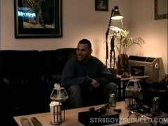 Hung Straight Dino Stroking