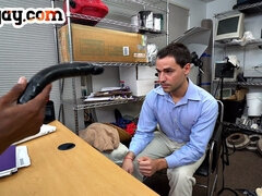 Enthousiasteling, Zwart, Lul, Zwart, Homo, Interraciaal, Kantoor, Bekijker