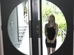Verga grande, Rubia, Mamada, Acercamiento, Pies, Masturbacion con pies, Hd, Adolescente