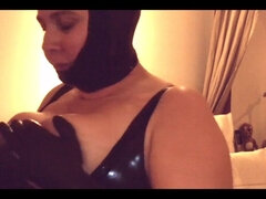 Amatööri, Iso kaunis nainen, Pariskunta, Naamallinen, Lateksi, Vanhempi