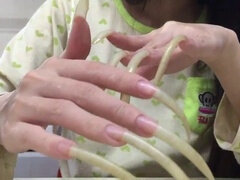 Chinese long, chinese, long nails