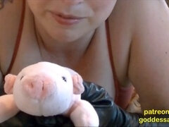 Toilet slave, rest room, roleplay