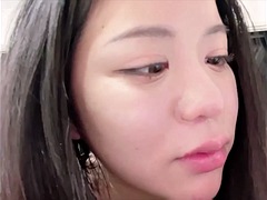 Amateur, Asiatique, Sucer une bite, Coréenne, Public