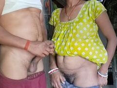 Halloween outdoor fun with sultry maid Trilokinath in Assam