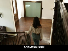 Arsch, Braunhaarige, Geile alte tussi, Schwanz, Hd, Milf, Mutti, Stiefmutter