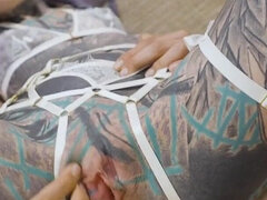 Tattoo Girl Get Anal Fucked Balls Deep with 0% Pussy