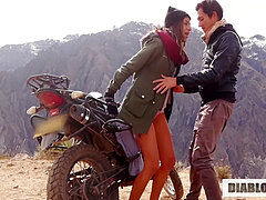 Amatør, Sperm skott, Meksikansk, Utendørs, Offentlig