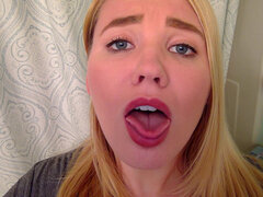 Amatør, Blond, Skittensnakk, Europeisk, Alene