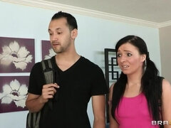항문에서 입으로, 큰 가슴, 오랄섹스, 도기스타일, 얼굴에, 프랑스인, 갈라지는, 엉덩이 때리기