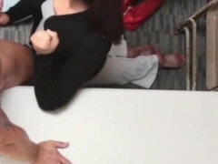 18 años, Morena, Policía, Adolescente, Trio, Tetas