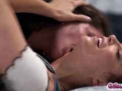 IT technician makes love with her client