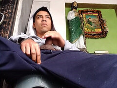 Masturbating in Front of the Audience at the Gate of My House