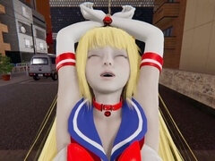 Kuřba, Bondáž, Vonku, Na verejnosti