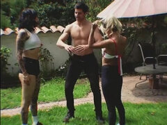 エロティック, 女, グループ, Hd, 巨大, マッサージ, 淫乱熟女, ヌード