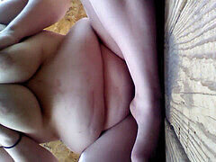 Amatéři, Bbw, Orgasmus, Venku, Hračky