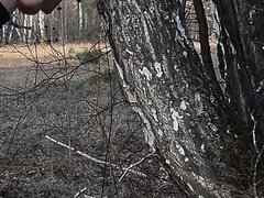 Amateur, Sucer une bite, Brunette brune, Seins naturels, De plein air, Russe