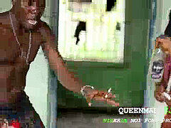 Testes gyönyörű hölgy, Monumentális dákó, Fekete, Cumizás, Ondó fröcskölés, Ébenfekete, Csoport, Tini