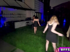 Teen besties want to have some romantic fun