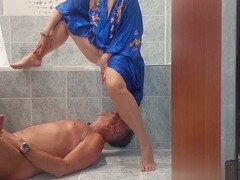 Britisch, Besamung, Reif, Mutti, Orgasmus, Zierlich, Muschi, Strümpfe