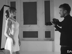 Rit, Velik kurac, Blondinka, Doggystyle, Evropska, Naravne joške, Muco, Tuširanje