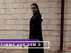 Bondage discipline sadomasochisme, Man die toekijkt, Vrouw, Dominante vrouw, Fetisj, Duits, Meesteres