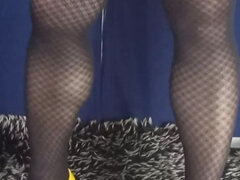 Amatoriale, Crossdresser, Europea, Tacchi, Nylon, Polacca, Solo, Calze