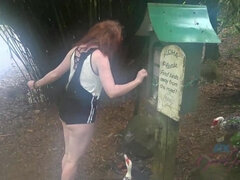 Leie, Strand, Bikini, Freundin, Im freien, Pov, Öffentlich