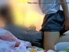 Enthousiasteling, Pijpbeurt, Stel, Schattig, Huisgemaakt, Latijnse vrouw, Mexicaans, Natuurlijk