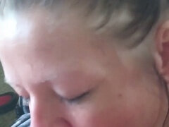 Loving wife provides the ultimate cock worship blowjob ending in a facial