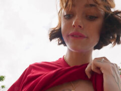 Getting the extra services whiel going at the car wash