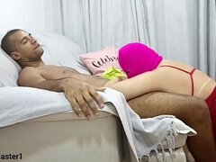 Gorgeous beauties enjoying big black cock and lots of oral action