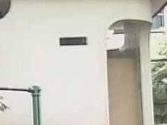 Asiatique, Sucer une bite, Fétiche, Doigter, Japonaise, Public, Chatte, Toilettes