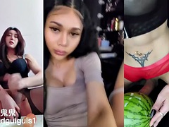 Amatoriale, Bambino, Grande cazzo, Compilation, Schizzo di sborra, Sega, Donna con pene, Solo