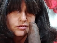 Amatör, Avsugning, Par, Indisk, Mogen, Pov