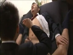 Japanese Men fucked in Suit